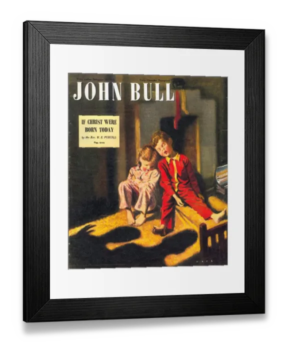Framed Print : John Bull 1948 1940s UK magazines Framed Print : John Bull 1948 1940s UK magazines
