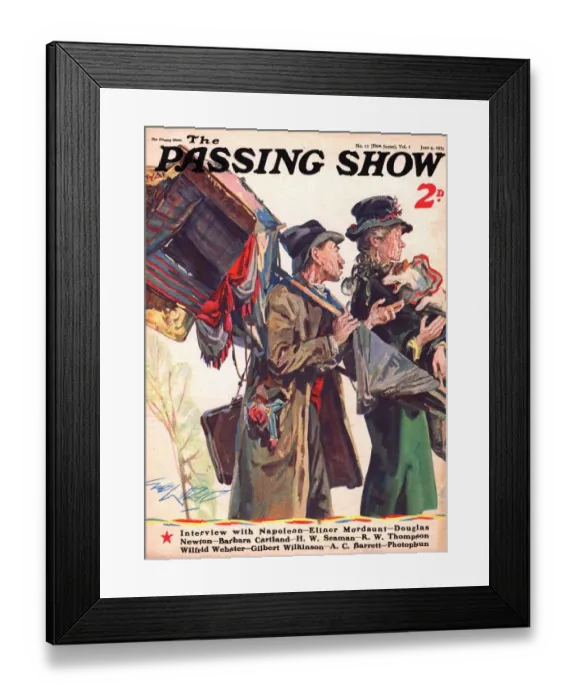 Framed Print : 1930s, UK, The Passing Show, Magazine Cover