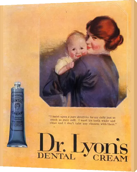 1900s UK babies doctors lyons toothpaste baby