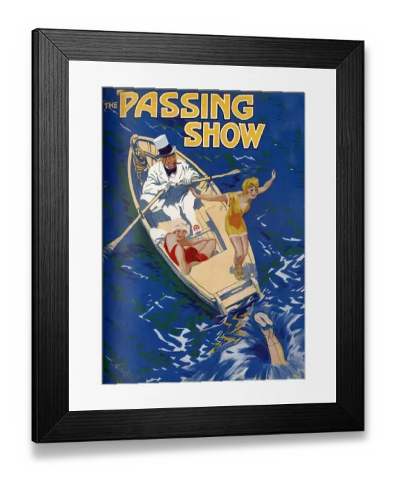 Framed Print : 1930s, UK, The Passing Show, Magazine Cover Framed Print : 1930s, UK, The Passing Show, Magazine Cover