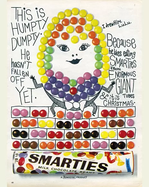Smarties, 1960s, UK
