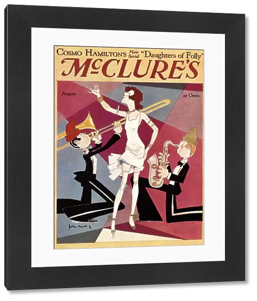 McClures 1920s USA trombones saxophones instruments singers magazines mcclures