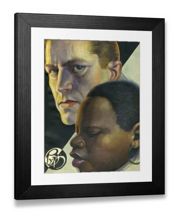 Framed Print : Blanco y Negro 1923 1920s Spain cc portraits magazines