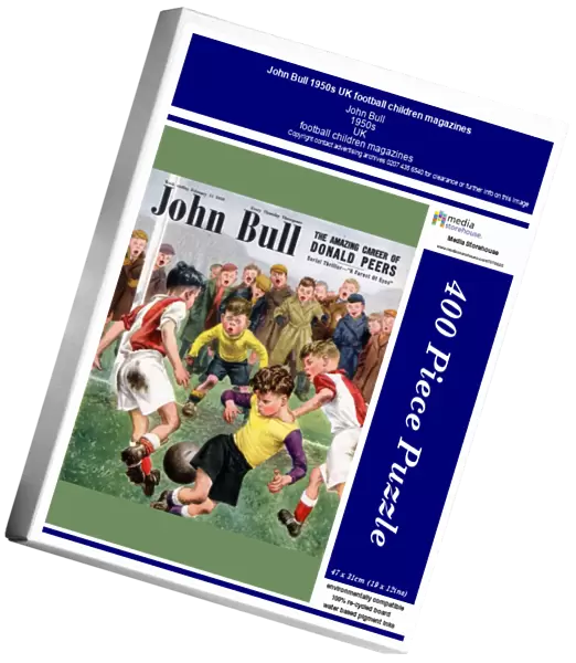 John Bull 1950s UK football children magazines