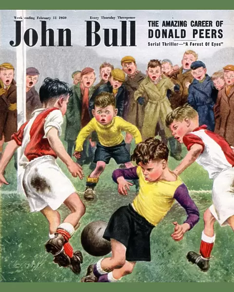 John Bull 1950s UK football children magazines