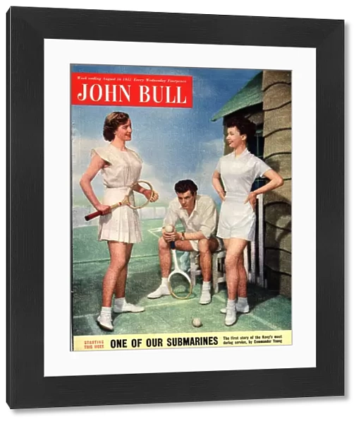 John Bull 1950s UK tennis magazines