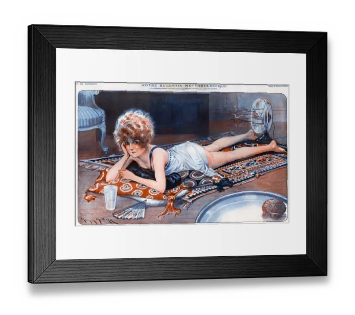 Framed Print : 1920s France La Vie Parisienne Magazine Plate Framed Print : 1920s France La Vie Parisienne Magazine Plate