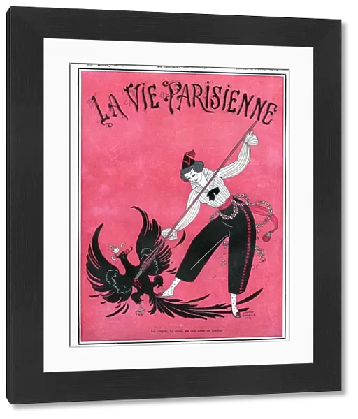 La Vie Parisienne 1915 1910s France glamour erotica by george barbier magazines anti