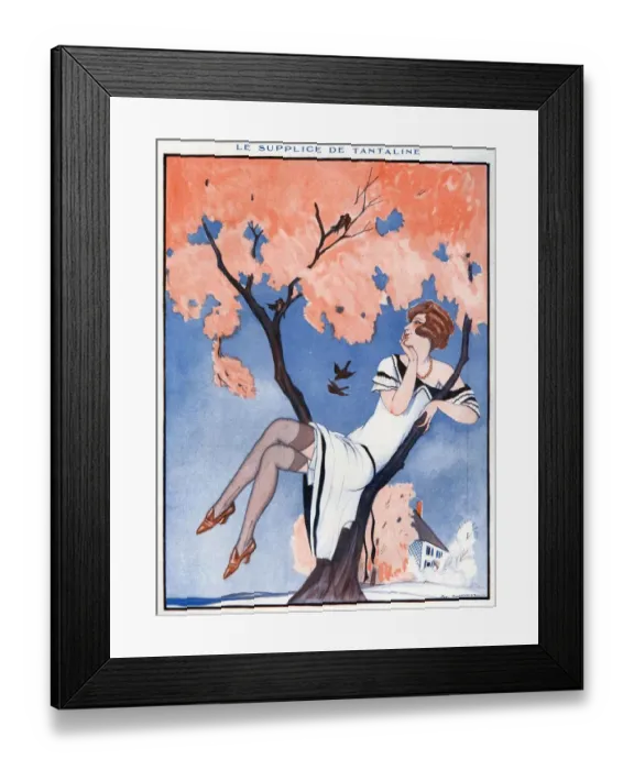 Framed Print : La Vie Parisienne, 1920s, France Framed Print : La Vie Parisienne, 1920s, France