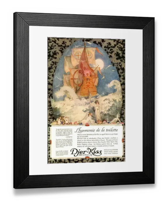 Framed Print : Djer-Kiss, 1910s, USA