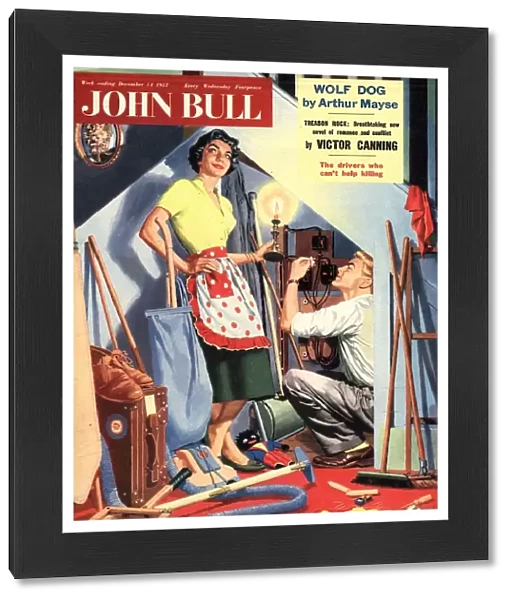 John Bull 1957 1950s UK expressions mending repairing torches husbands and wives