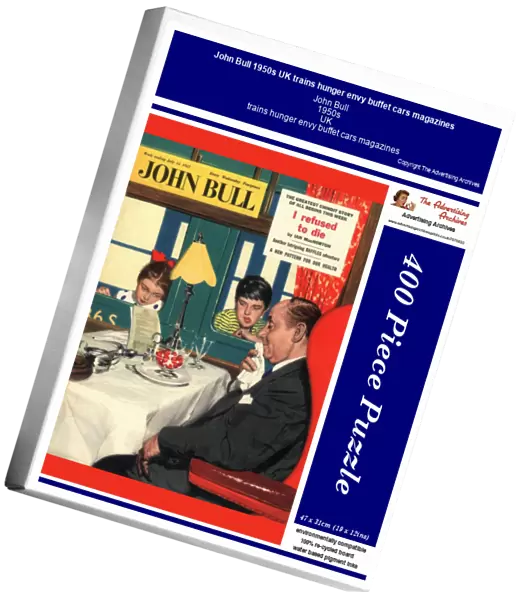 John Bull 1950s UK trains hunger envy buffet cars magazines