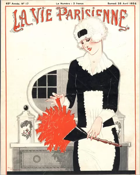 La Vie Parisienne 1925 1920s France erotica glamour art deco housework maids servants