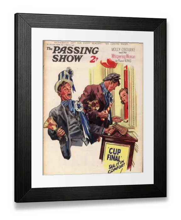 Framed Print : 1930s, UK, The Passing Show, Magazine Cover Framed Print : 1930s, UK, The Passing Show, Magazine Cover