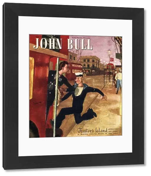 John Bull 1947 ? 1940s UK nautical the last bus home sailors magazines