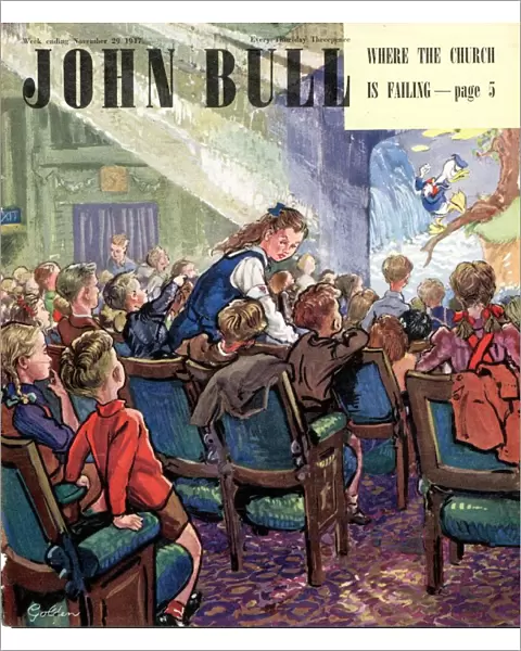 John Bull 1947 1940s UK saturday morning cinema films pictures at the donald duck