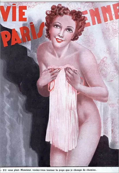 La Vie Parisienne 1930s France erotica glamour naked nudes women