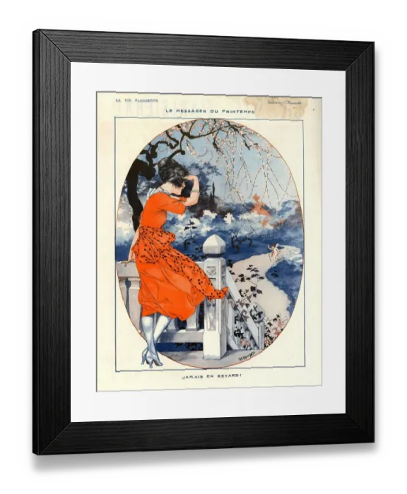 Framed Print : 1920s, France, La Vie Parisienne, Magazine Plate Framed Print : 1920s, France, La Vie Parisienne, Magazine Plate