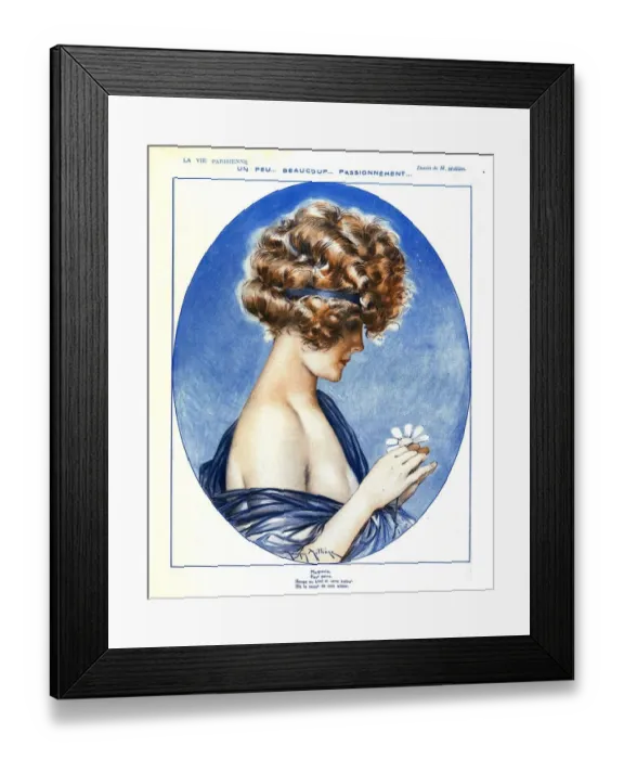 Framed Print : 1920s, France, La Vie Parisienne, Magazine Plate Framed Print : 1920s, France, La Vie Parisienne, Magazine Plate