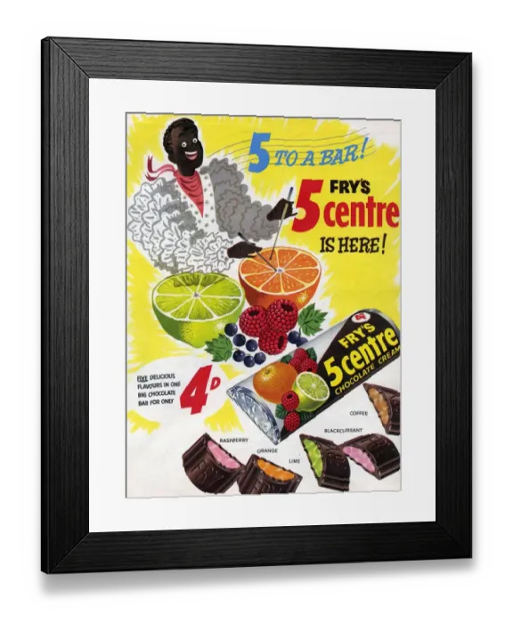 Framed Print : Frys, 1950s, UK Framed Print : Frys, 1950s, UK