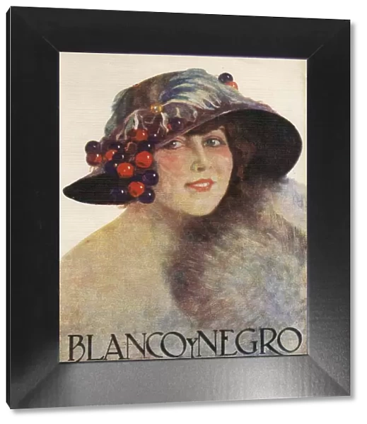 Blanco y Negro 1930 1930s Spain cc hats womens furs portraits magazines