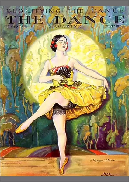 The Dance 1927 1920s USA magazines can-can ballet maws cancan