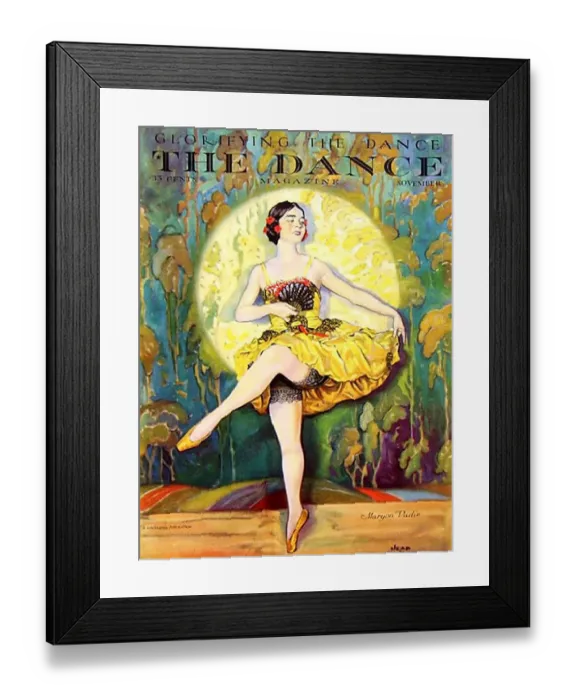 Framed Print : The Dance 1927 1920s USA magazines can-can ballet maws cancan Framed Print : The Dance 1927 1920s USA magazines can-can ballet maws cancan