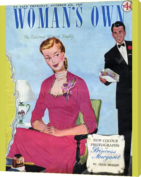 Womans Own 1949 1940s UK magazines presents gifts corsages