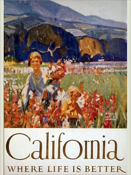 1920s USA california holidays tourism Warning - small image size