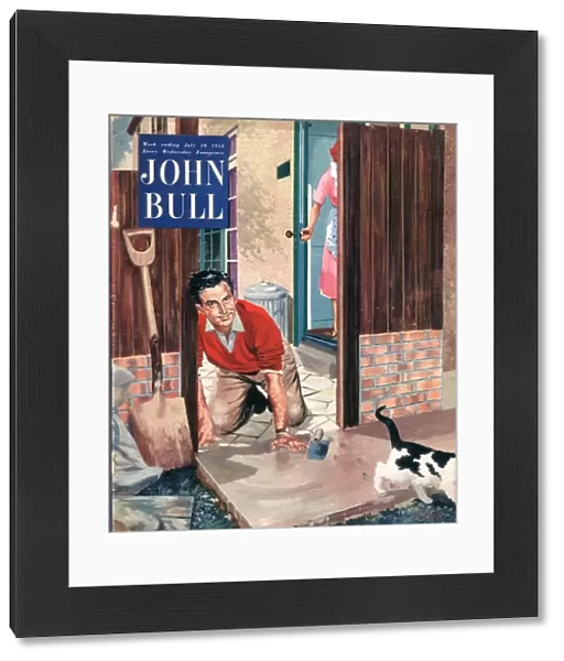 John Bull 1950s UK cats diy decorating magazines pets do it yourself