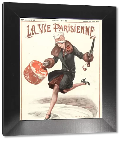 1927 1920s France erotica glamour la vie parisienne art deco shopping womens magazines