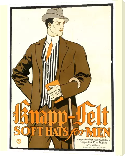 Knapp Felt 1910s USA mens hats