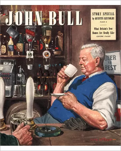 John Bull 1948 1940s UK pubs tea landlords magazines