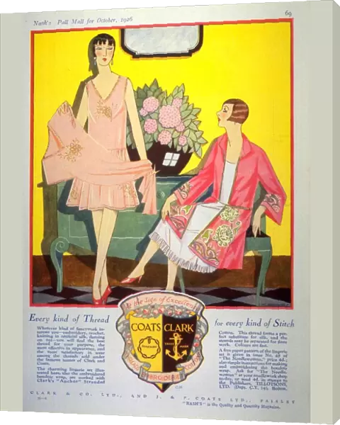 1920s UK coats paton art deco