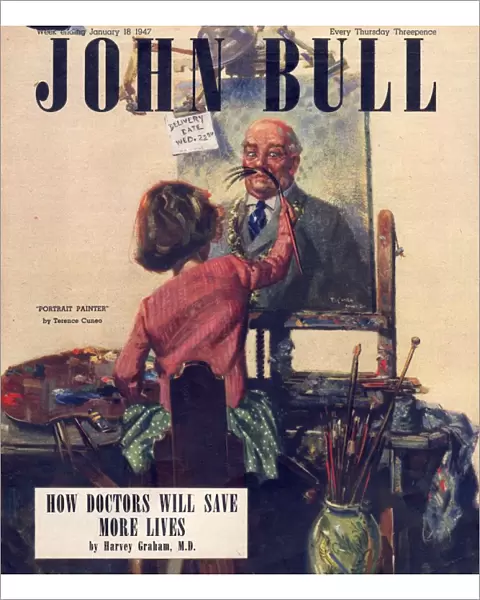 John Bull 1947 1940s UK artists painting