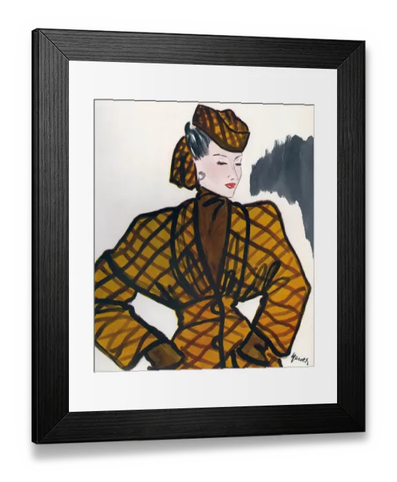 Framed Print : Womens Fashion 1930s 1939 1930s UK portraits womens Framed Print : Womens Fashion 1930s 1939 1930s UK portraits womens