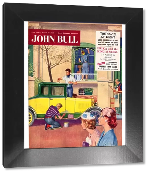 John Bull 1958 1950s UK covers magazines cars