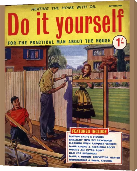 Do It Yourself 1950s UK fences diy magazines do it yourself horticulture