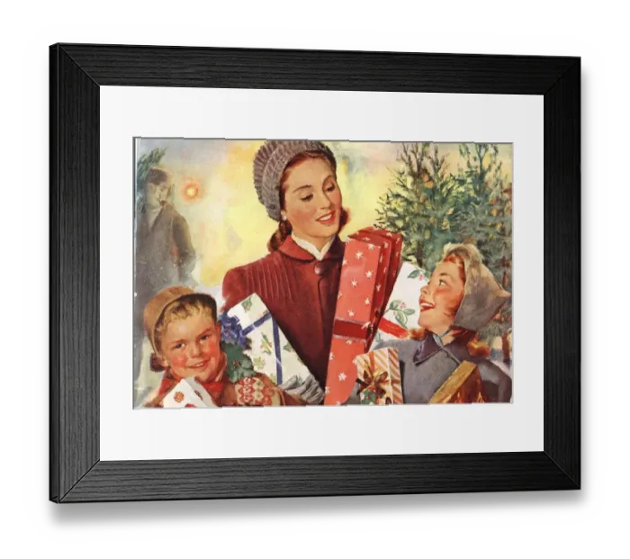 Framed Print : Campbells 1930s USA soup gifts presents shopping Framed Print : Campbells 1930s USA soup gifts presents shopping