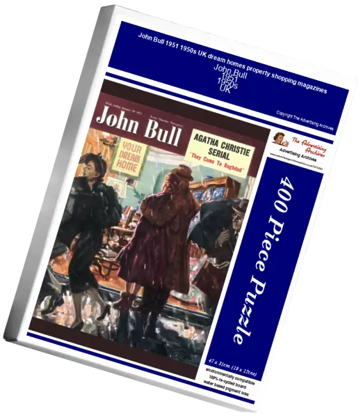 John Bull 1951 1950s UK dream homes property shopping magazines