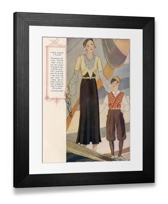 Framed Print : Mother and Child 1920s Spain cc womens boys childrens childrens mothers and daughters Framed Print : Mother and Child 1920s Spain cc womens boys childrens childrens mothers and daughters