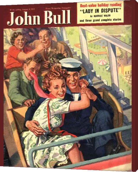 John Bull 1951 1950s UK roller coasters sailors fear funfairs roller-coasters fairs