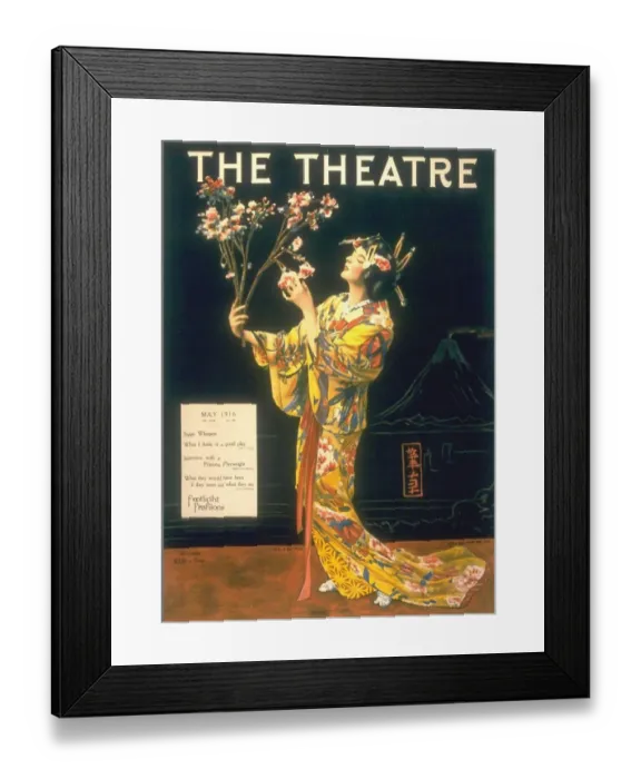 Framed Print : 1920s USA geishas japan japanese magazines Framed Print : 1920s USA geishas japan japanese magazines