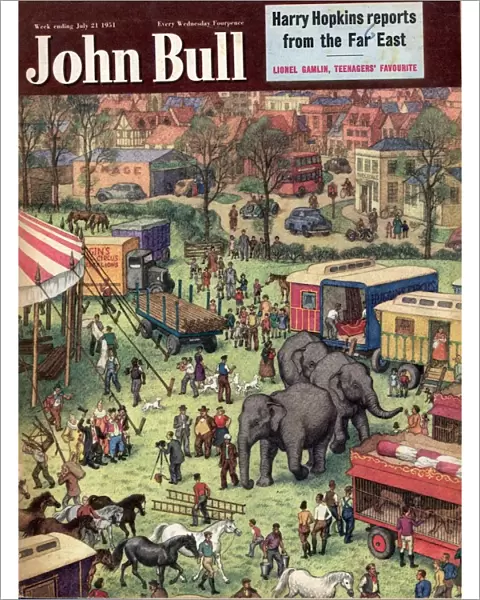 John Bull 1931 1930s UK elephants magazines