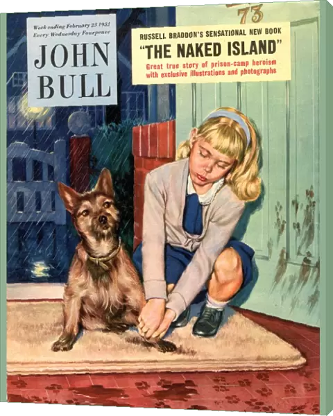 John Bull 1950s UK dogs dirty paws magazines pets