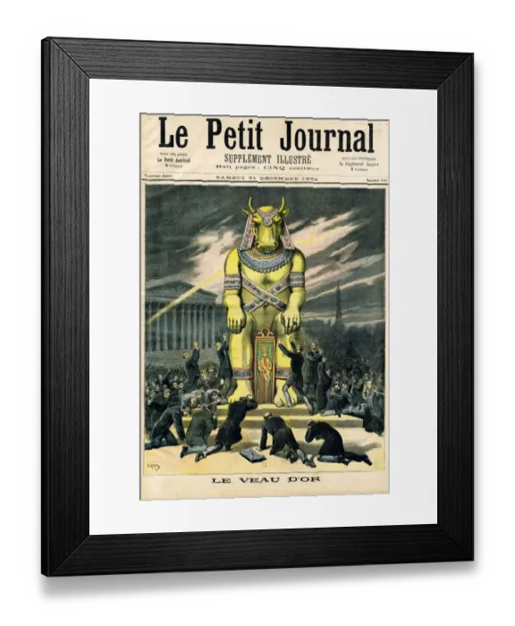 Framed Print : France, Le Petit Journal, Magazine Cover Framed Print : France, Le Petit Journal, Magazine Cover