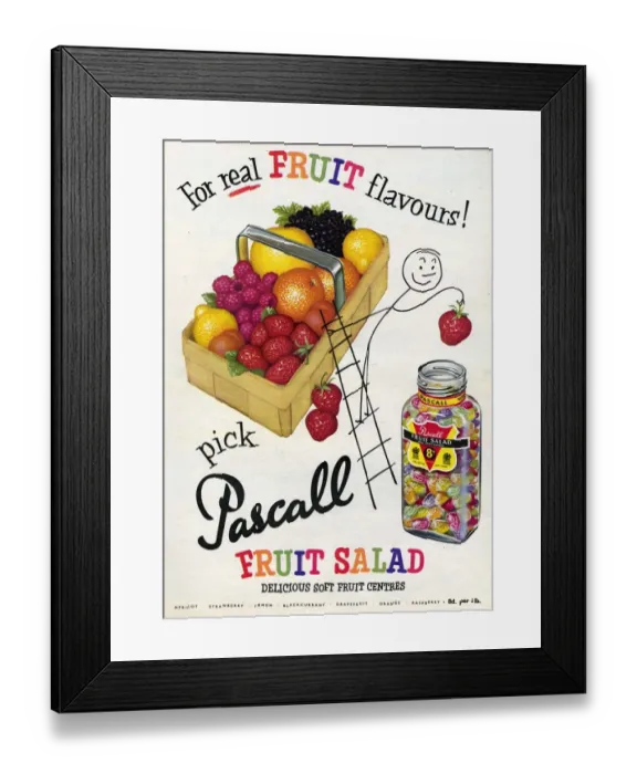 Framed Print : Pascall, 1950s, USA Framed Print : Pascall, 1950s, USA