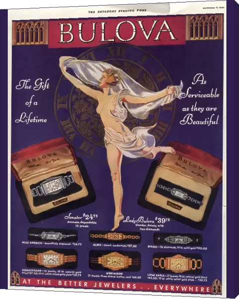 1920s USA bulova watches art deco