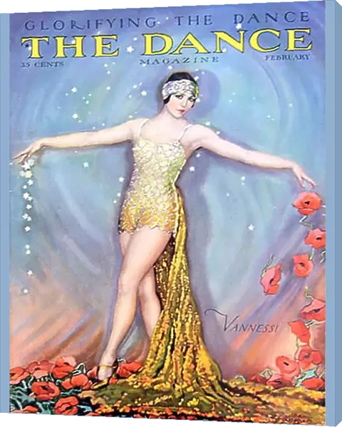 The Dance 1928 1920s USA Vannessi magazines flowers maws
