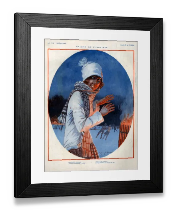 Framed Print : 1920s, France, La Vie Parisienne, Magazine Plate Framed Print : 1920s, France, La Vie Parisienne, Magazine Plate